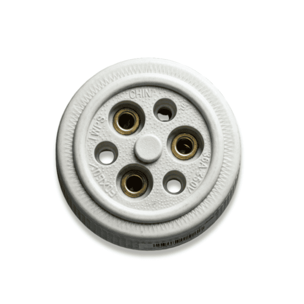 Tomada Polarizada de Porcelana Trifásica 3x30A FX23 – Foxlux