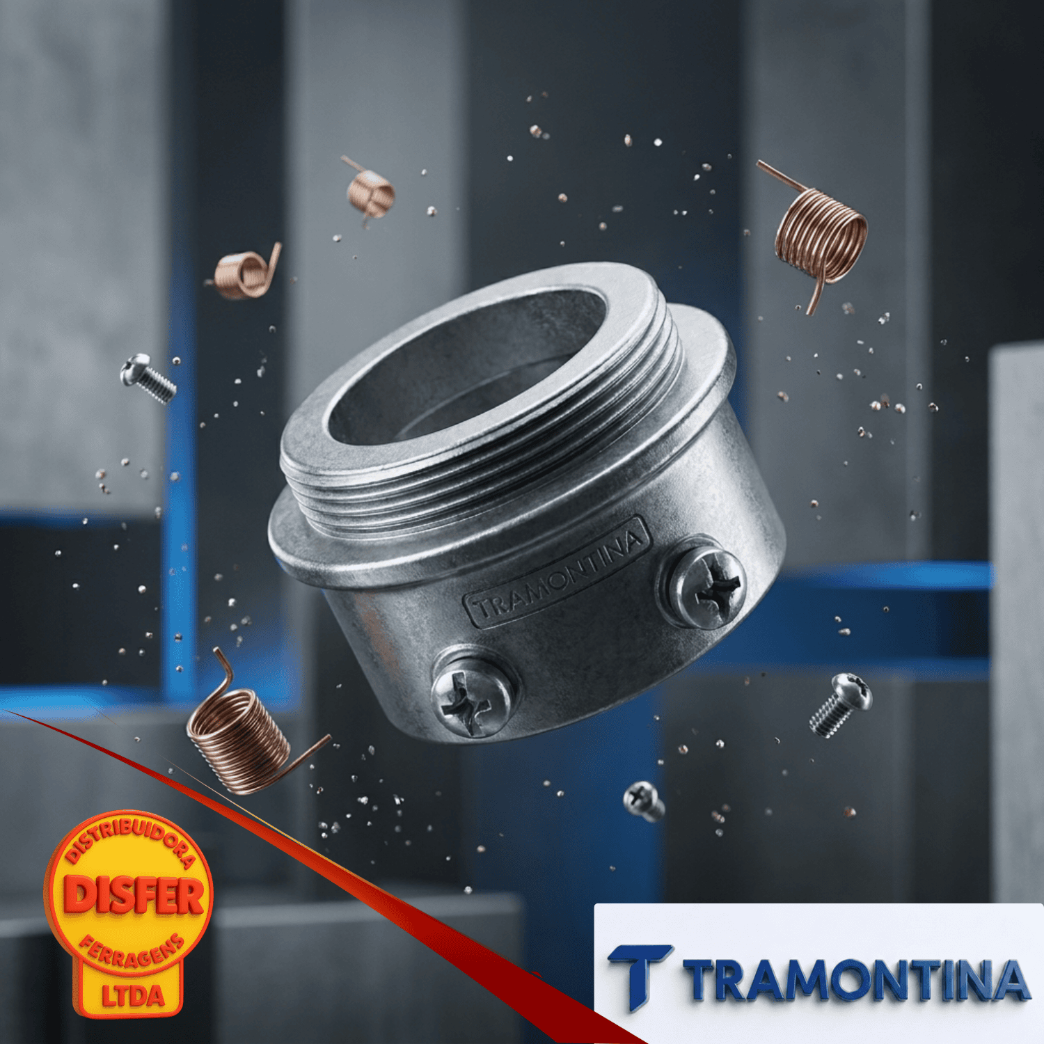 adaptador 112 x 114 condulete tramontina-