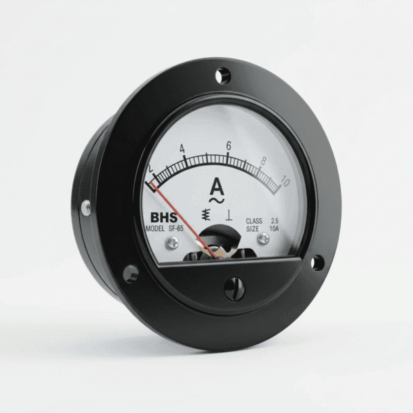 Amperímetro Analógico SF-65 para Painel Redondo 10A – BHS