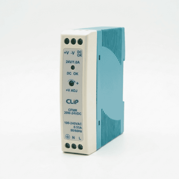 Fonte Chaveada Trilho DIN 24Vcc 1A 20W Bivolt CFMR - Clip