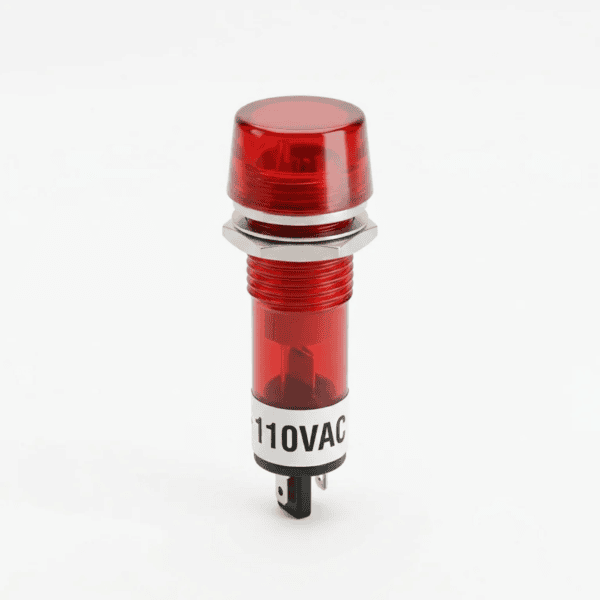 Sinaleiro Olho de Boi Vermelho 11mm 110V - JNG