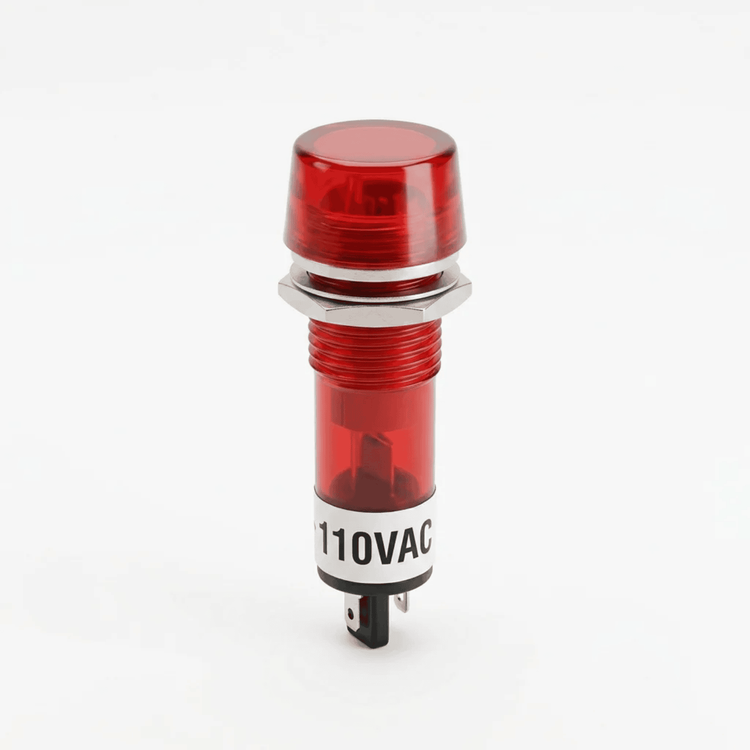 Sinaleiro 110V Olho de boi vermelho jng