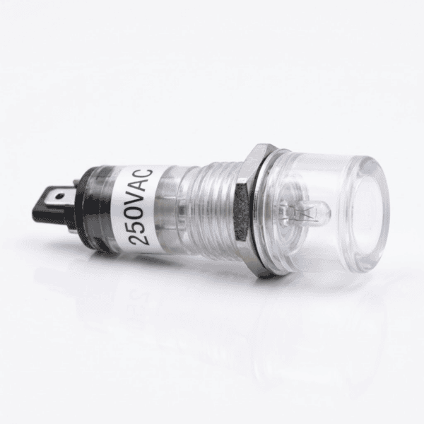 Sinaleiro Olho de Boi Branco 11mm 220V - JNG
