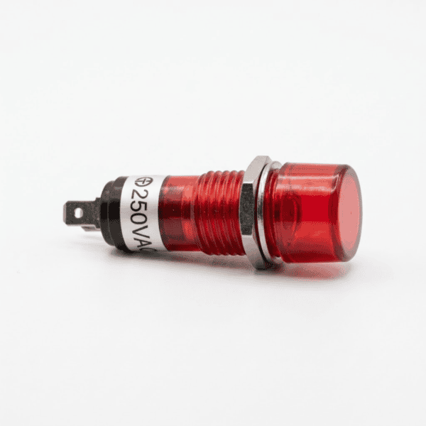 Sinaleiro Olho de Boi Vermelho 11mm 220V - JNG