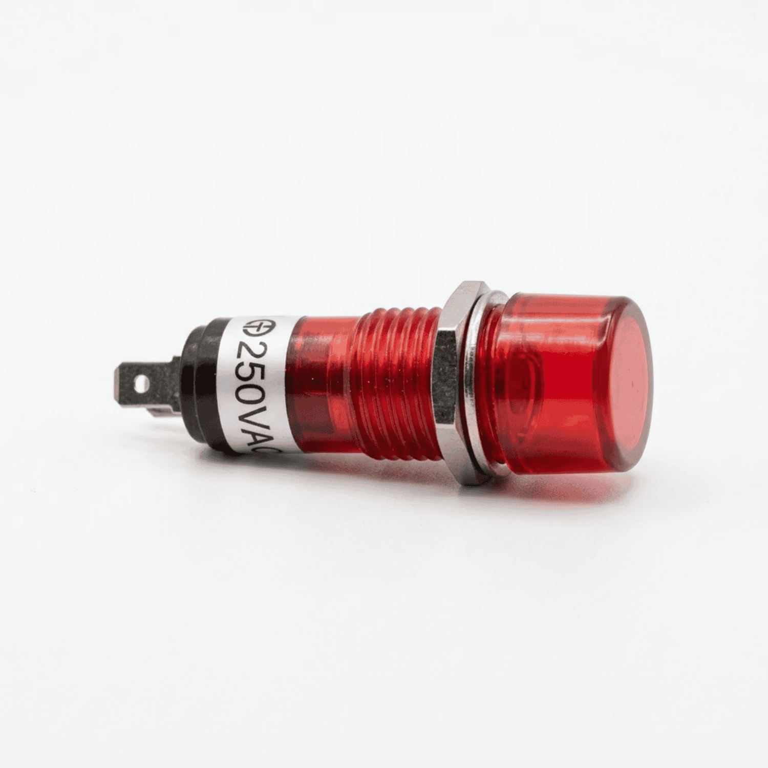 Sinaleiro 220V Olho de boi vermelho jng