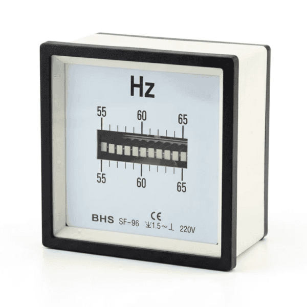 Frequencímetro de Mola para Painel 96x96mm 55 a 65Hz 220V SF-96 - BHS