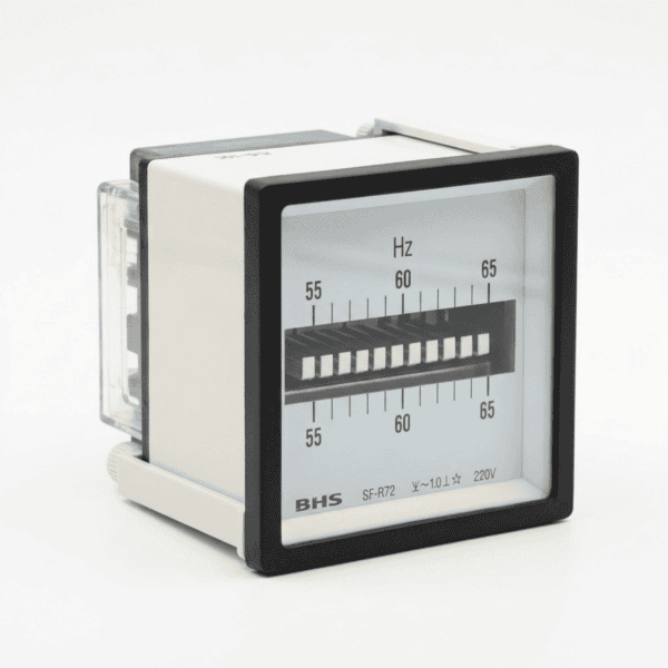Frequencímetro de Mola para Painel 72x72mm 55-65Hz 220V SF-R72 - BHS